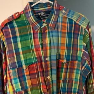 Men’s Ralph Lauren Multi colored button up